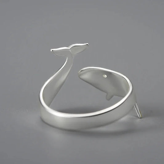 Adjustable Whale Ring