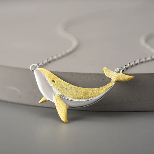 Whale Pendant Necklace