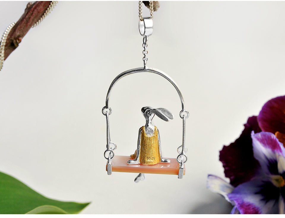 Little Miss Rabbit Pendant