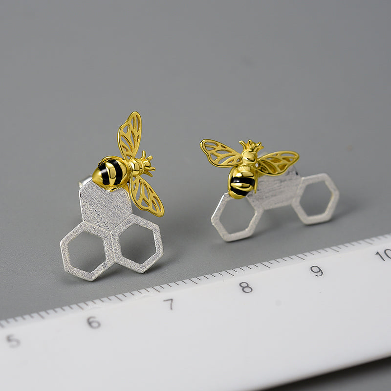 Honey Comb Earrings