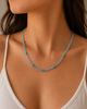 Arizona Turquoise and Aquamarine Gold Filled Necklace