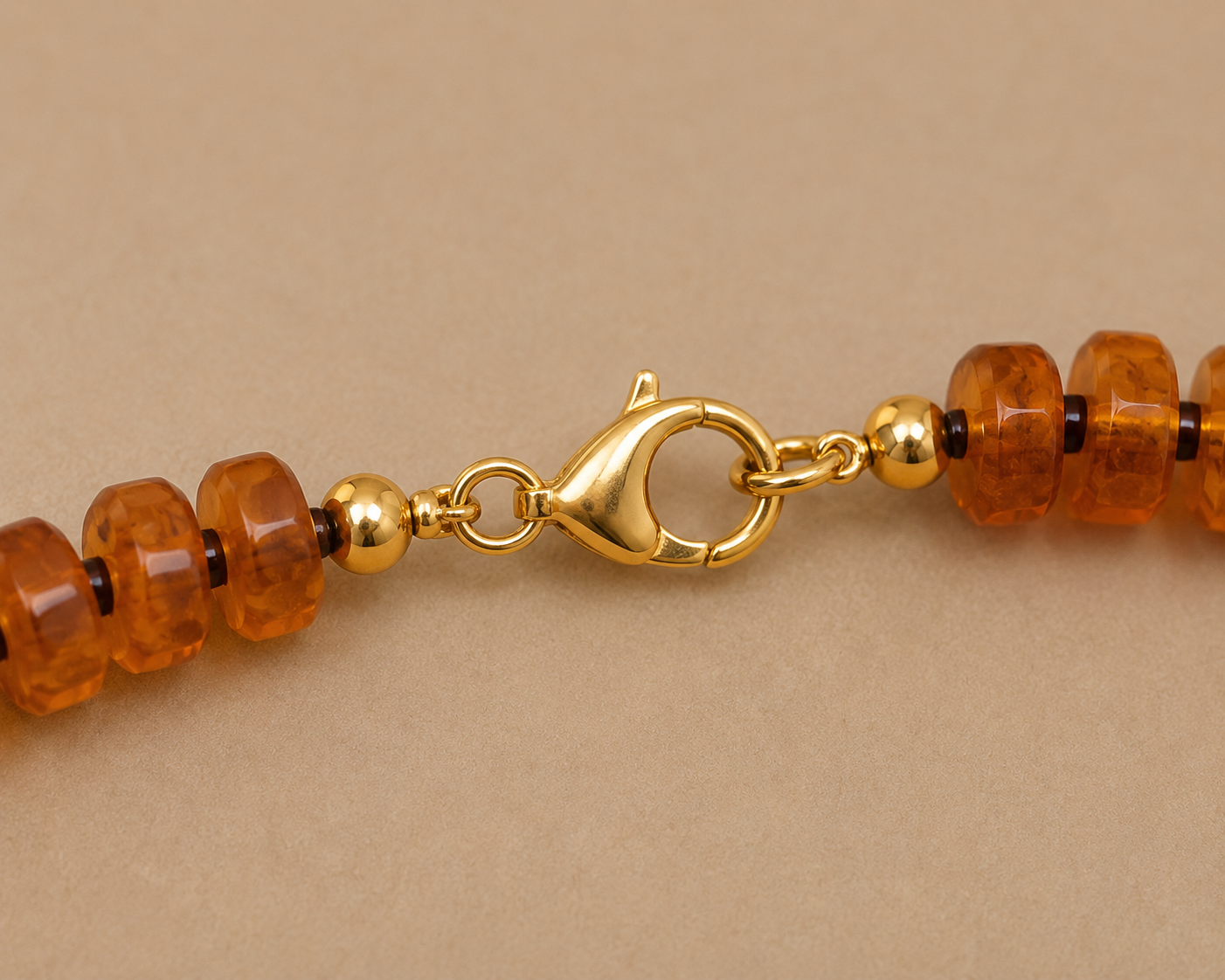 Carnelian, Labradorite, and Lapis Necklace-Gold Filled Accents