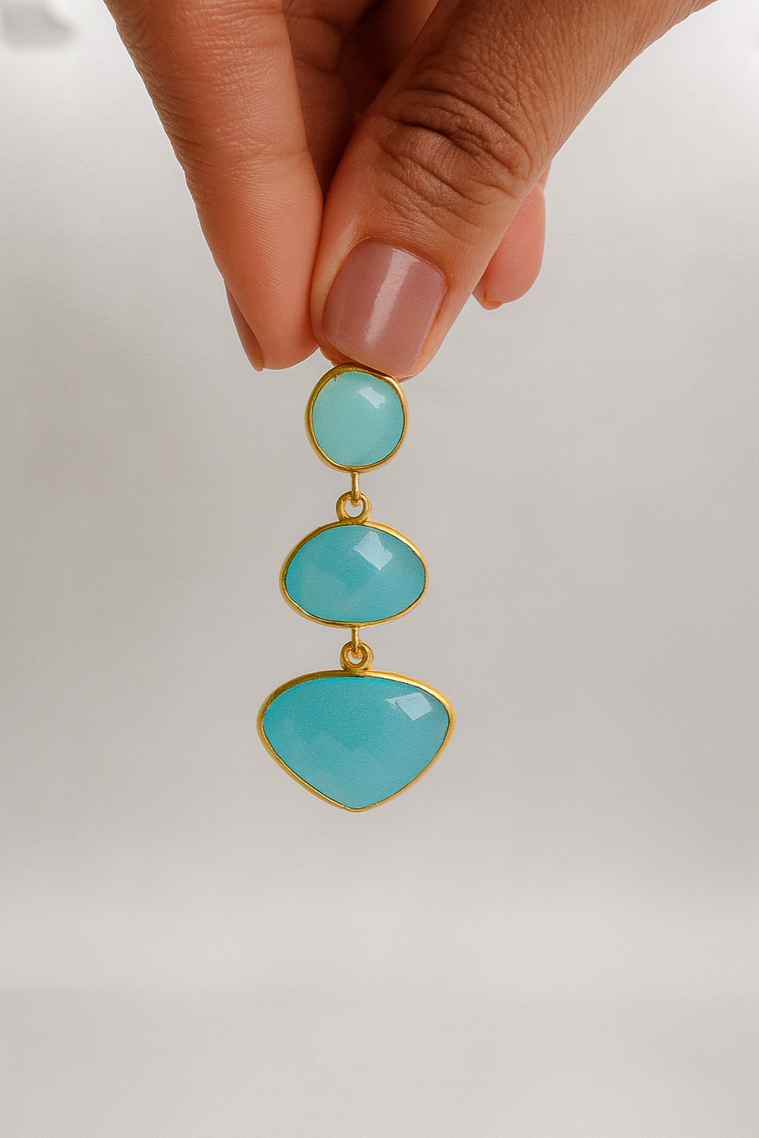 Chalcedony Earrings