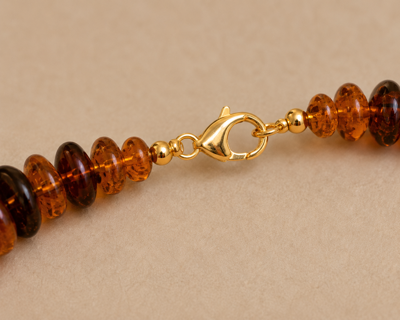 Amber, Baroque Pearls, and Rainbow Moonstone Necklace- Gold Filled Accents