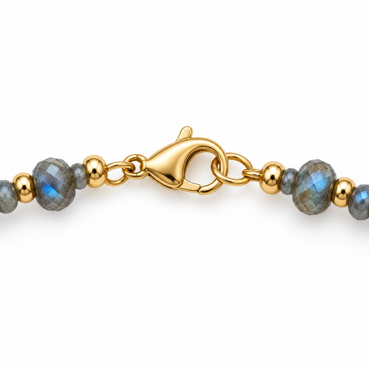 Labradorite & Freshwater Pearl Gold-Filled Necklace