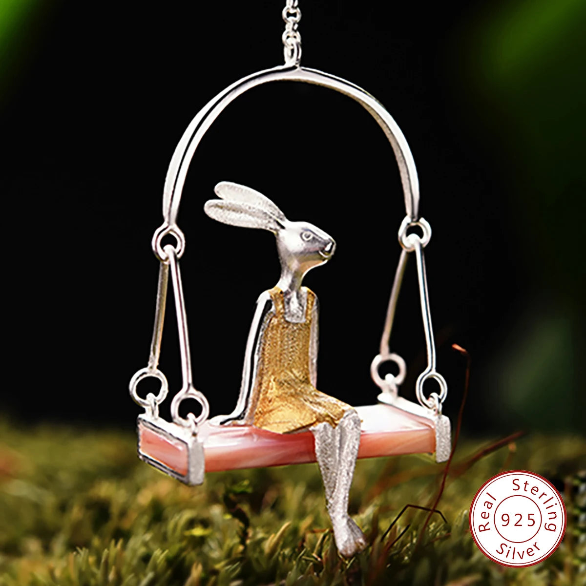 Little Miss Rabbit Pendant
