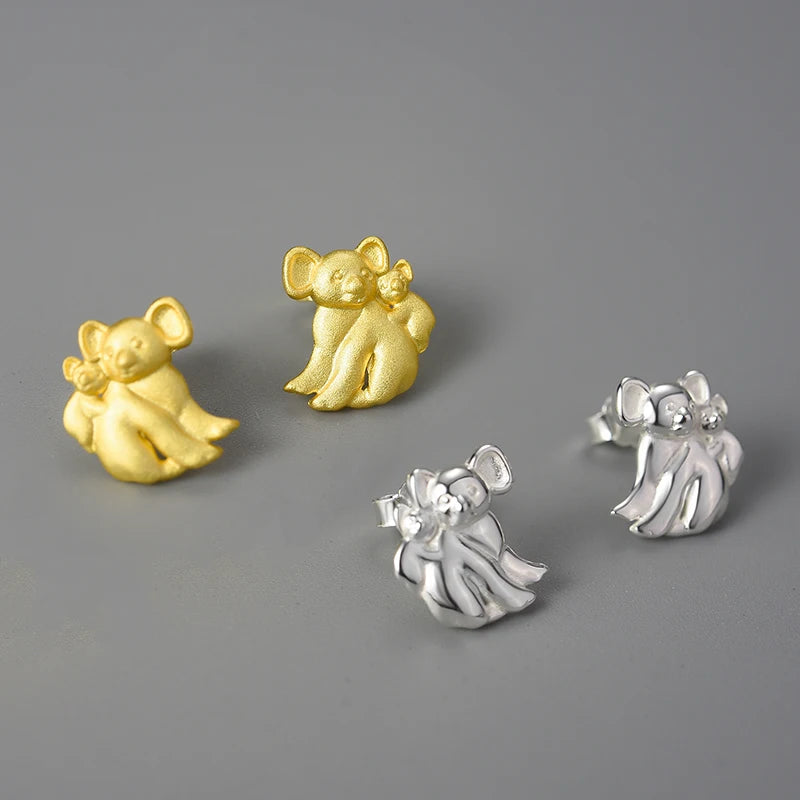 Koala Stud Earrings