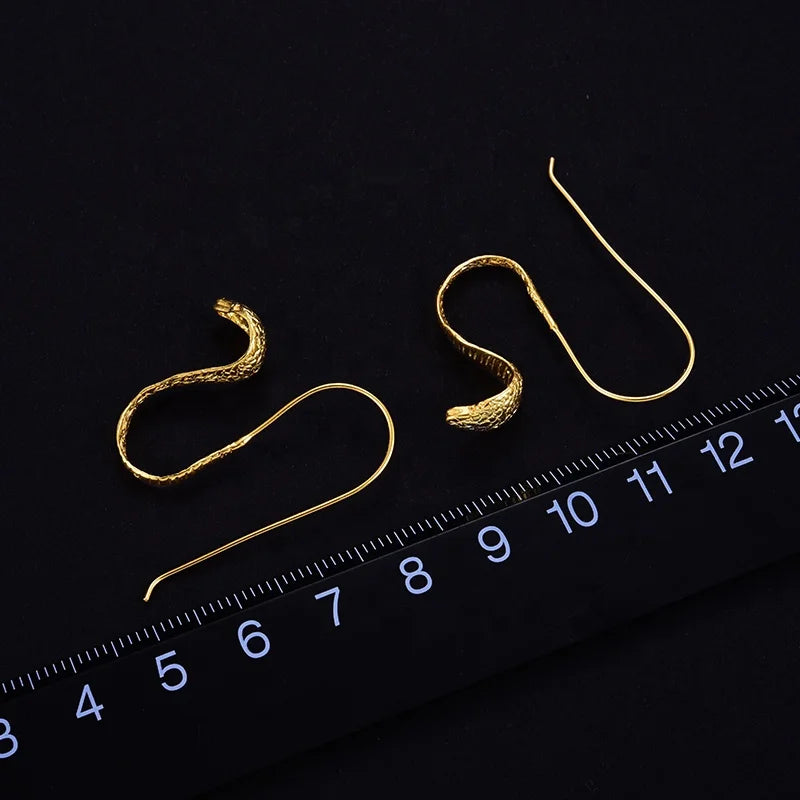 Snake Drop Earrings