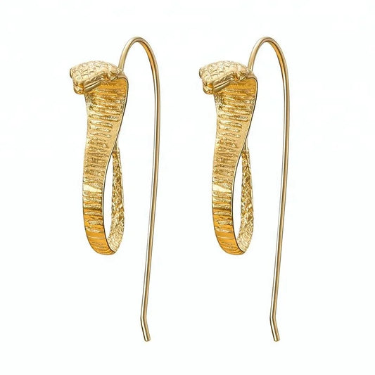 Snake Drop Earrings