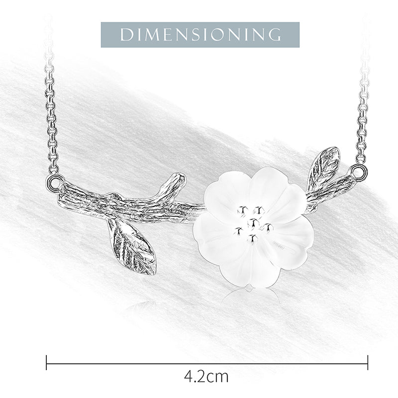 Crystal Flower Necklace
