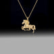 Eternal Gallop Necklace- 925 Sterling Silver
