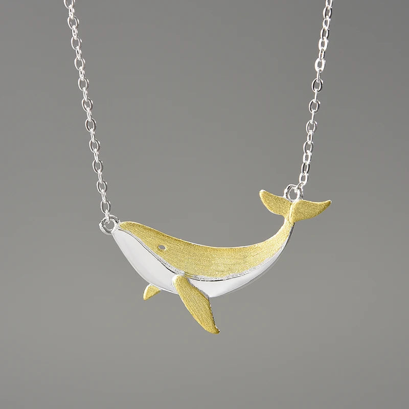 Whale Pendant Necklace