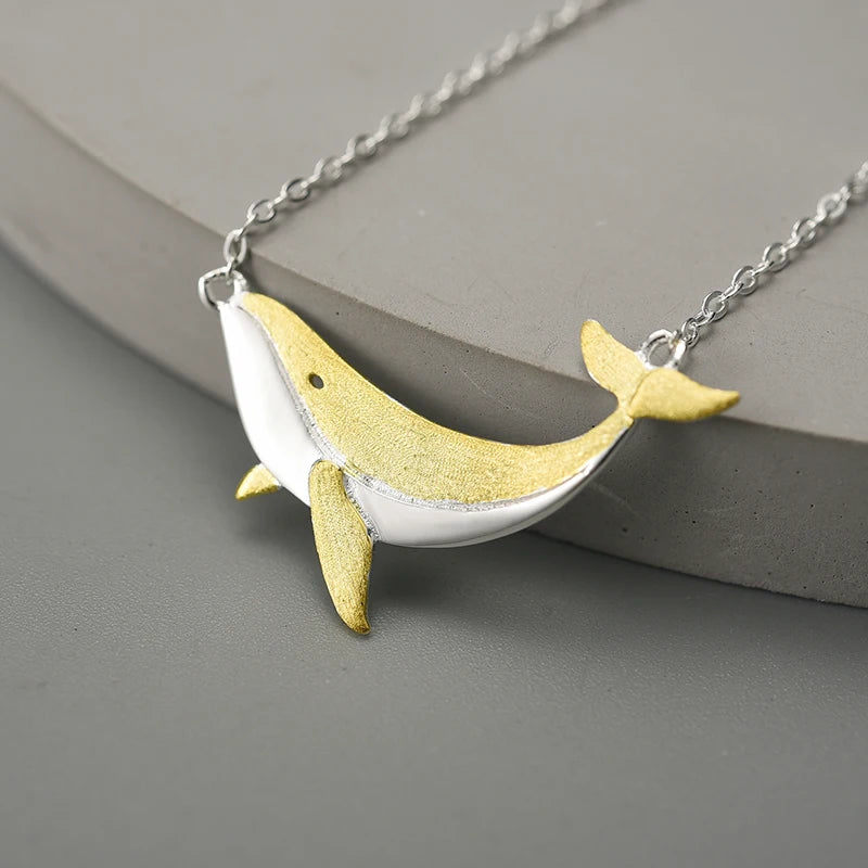 Whale Pendant Necklace