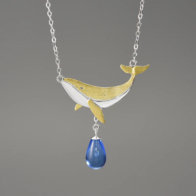 Whale Pendant Necklace