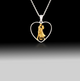 Dancing Forever Necklace - 925 Sterling Silver 18k Gold Plated