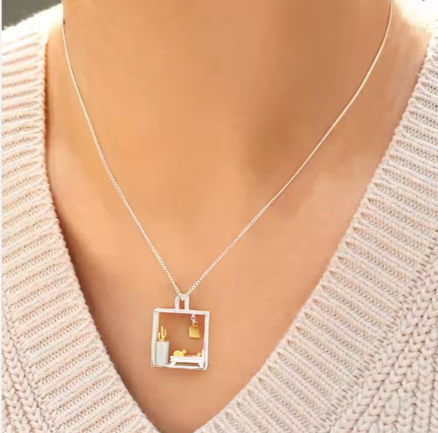 Lazy Cat Necklace