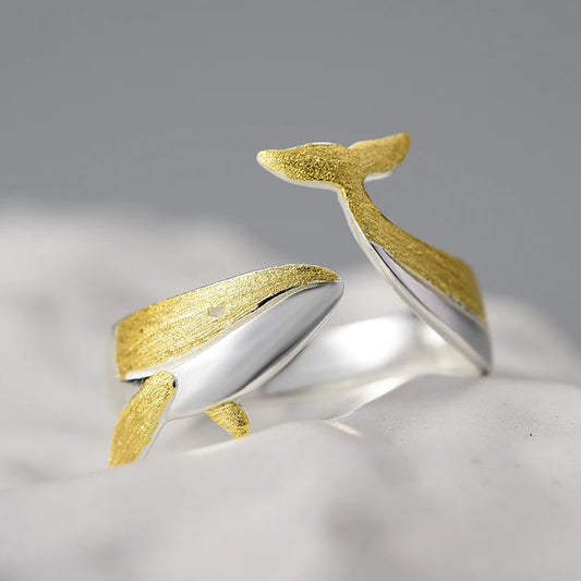 Adjustable Whale Ring