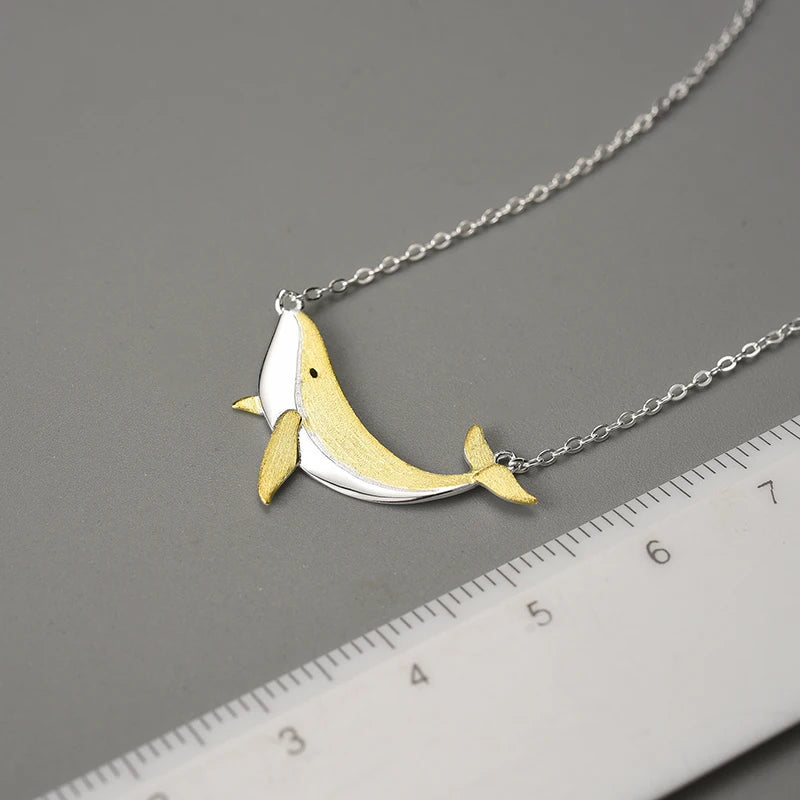Whale Pendant Necklace