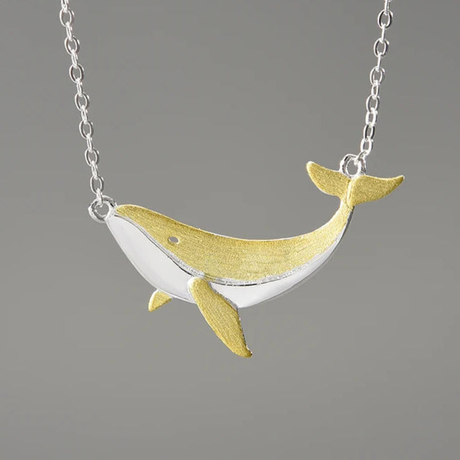 Whale Pendant Necklace