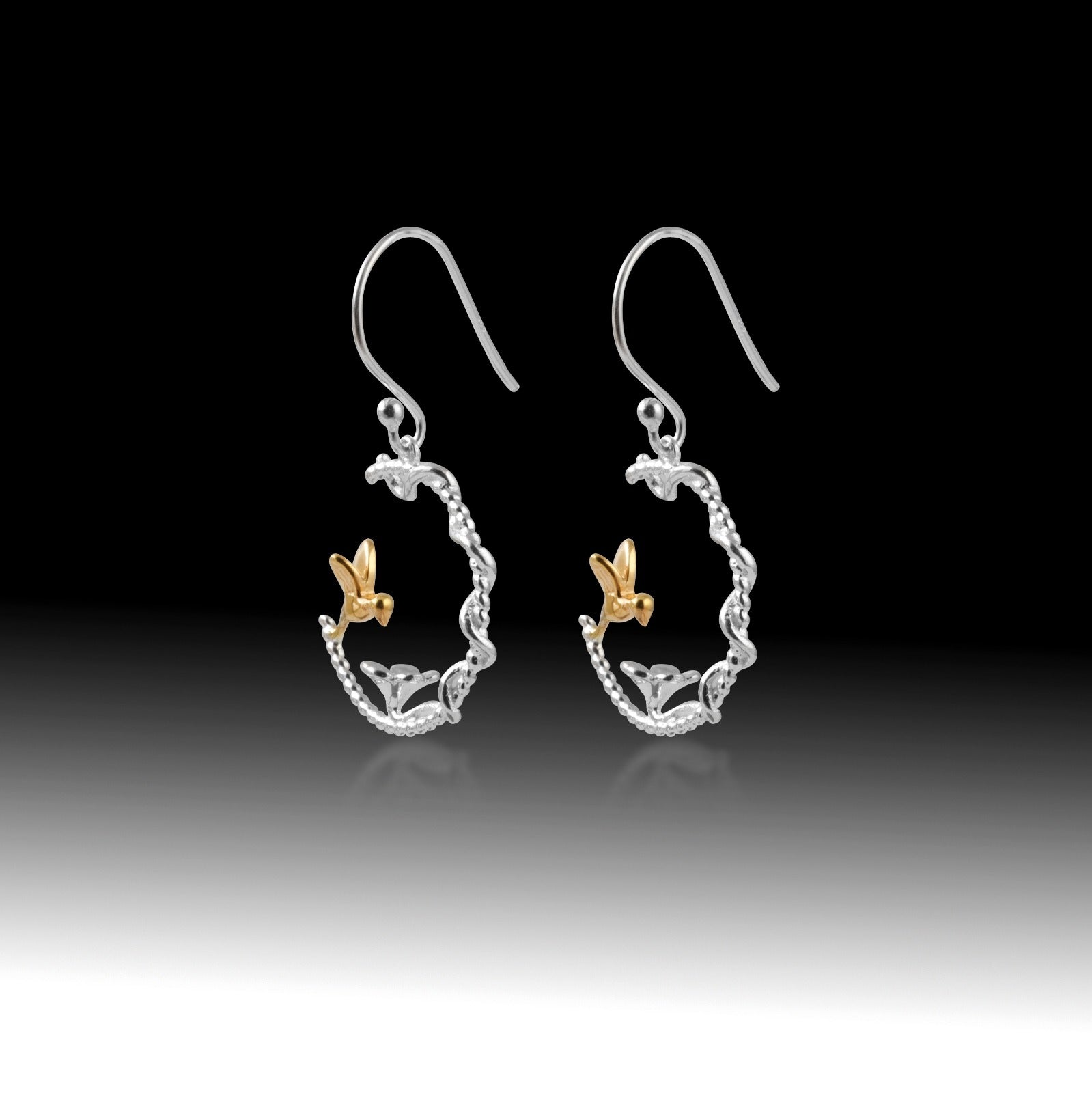 Sip Of Sky Earrings- Sterling Silver